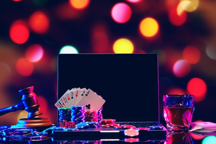 Meja Blackjack dengan dealer profesional